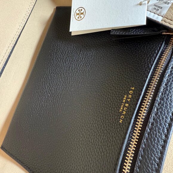 Large bag Tory Burch Romy Tote – black leather, New with tags - Picture 8 of 9